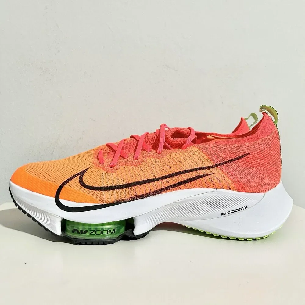 Nike Air Zoom Tempo NEXT% Flyknit “Total Orange” Men’s Size 12 Running Shoes